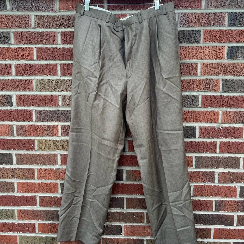 Lauren Ralph Lauren Beige Brown Men’s Dress Pants Trousers Suit Pants